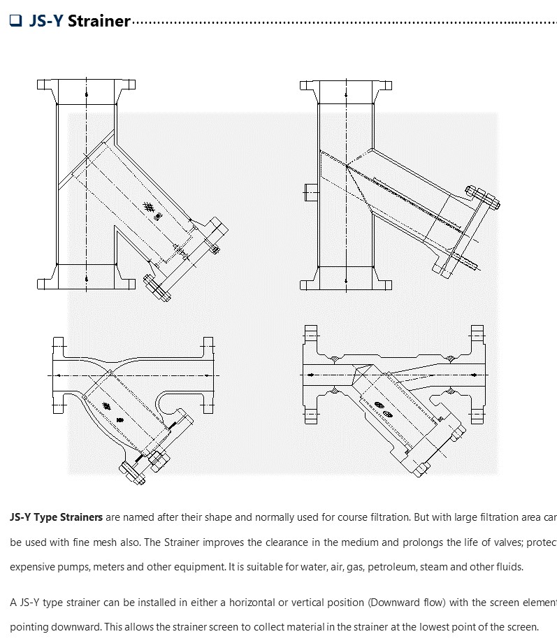 JS-Y Strainer